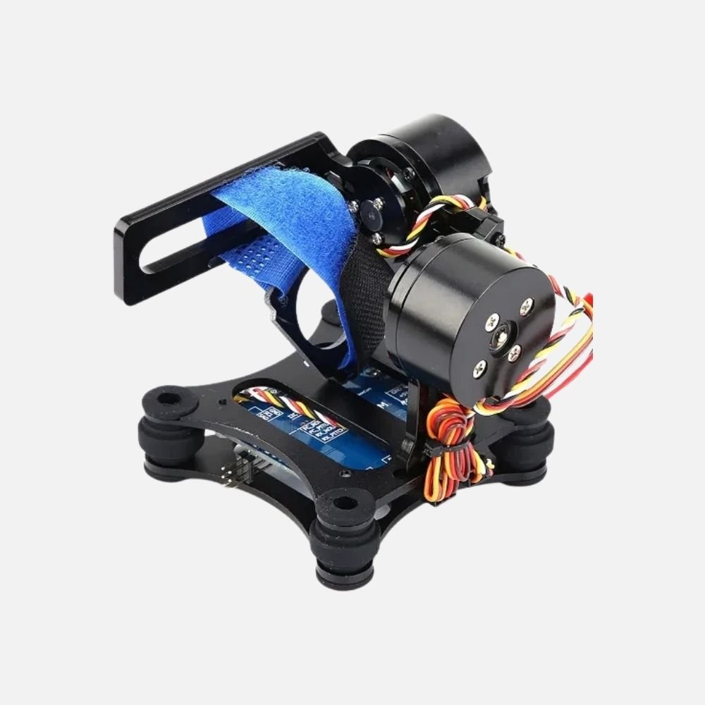 Brushless 2-Axis Metal Camera Gimbal – BGC 2.2 Stabilizer for GoPro & Action Cams (Black)