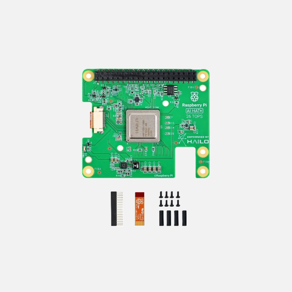Raspberry Pi AI HAT+ 26 TOPS, Hailo-8 Accelerator