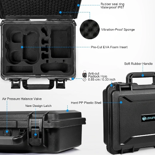 Lekufee Waterproof Hard Case for DJI Avata 2 – - Image 2